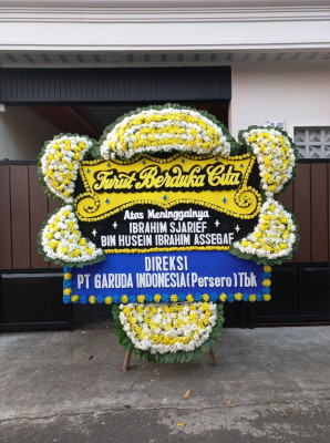Papan Bunga Duka di Bungus Barat