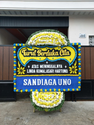 Papan Bunga Duka di Bungus Barat