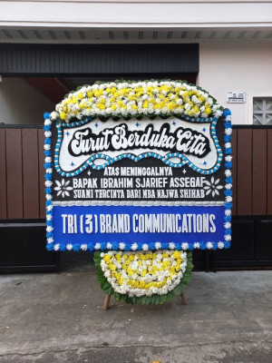 Papan Bunga Duka di Bungus Barat